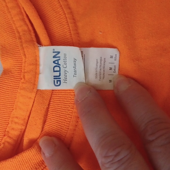 4/$30 Orange Trampoline Tee & Socks - Size Medium & Small (Youth) - Picture 4 of 7